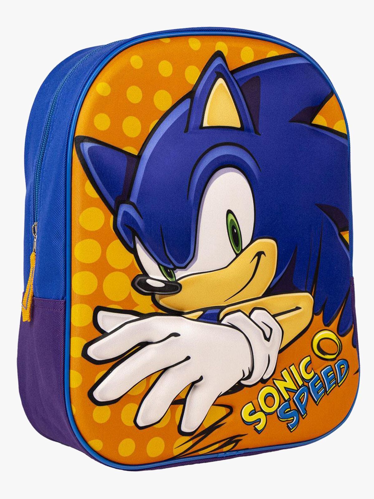 Sonic 3D Ryggsekk, Blå/Oransje