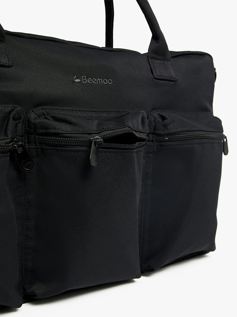 Beemoo Pro Double Stelleveske, Coffee Black