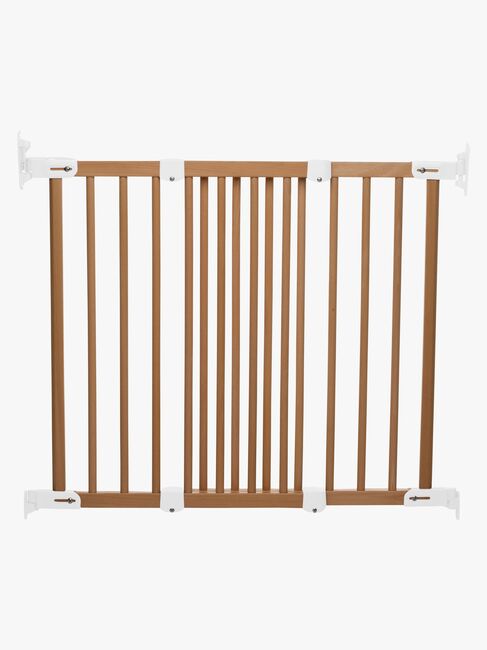 BabyDan Flexi Fit Skrugrind, Trefarget/hvit