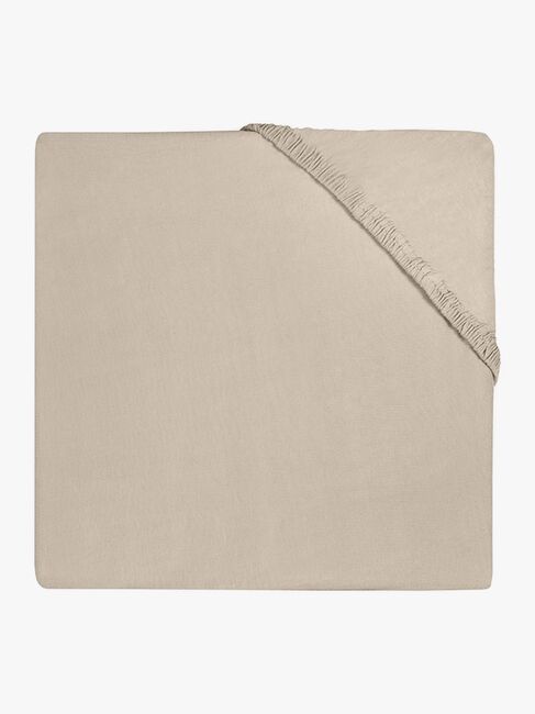 Jollein Stretchlaken Bomullsjersey 60x120cm, Nougat