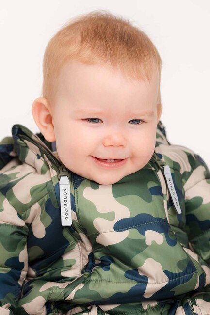 Nordbjørn Pilecub Vinterdress Baby, Camo
