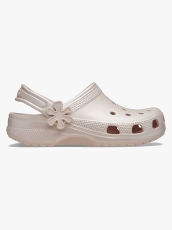 Crocs Classic Pearl Shine Tøfler, Quartz