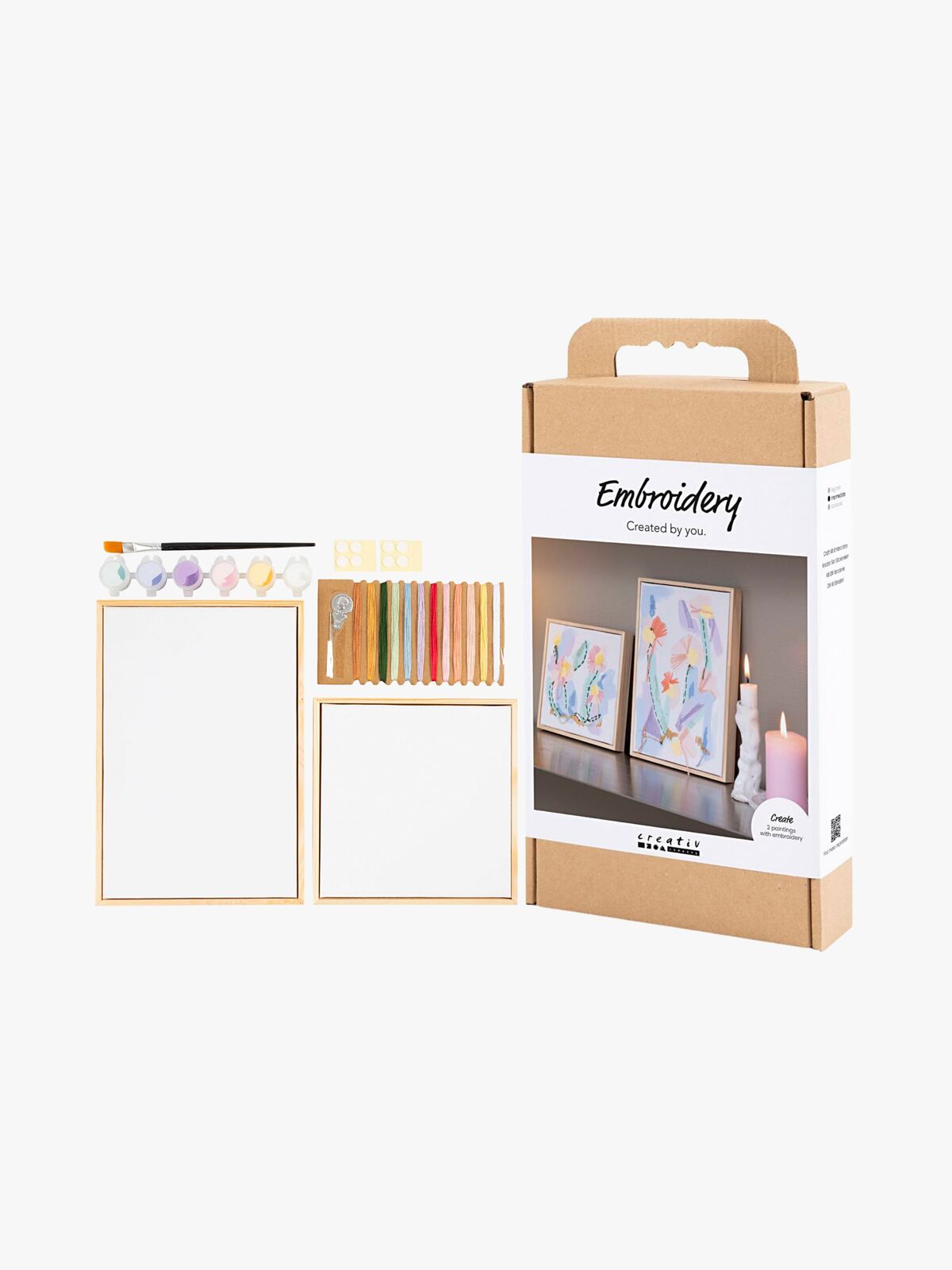 Creativ Company Hobbysett Broderi & Akryl