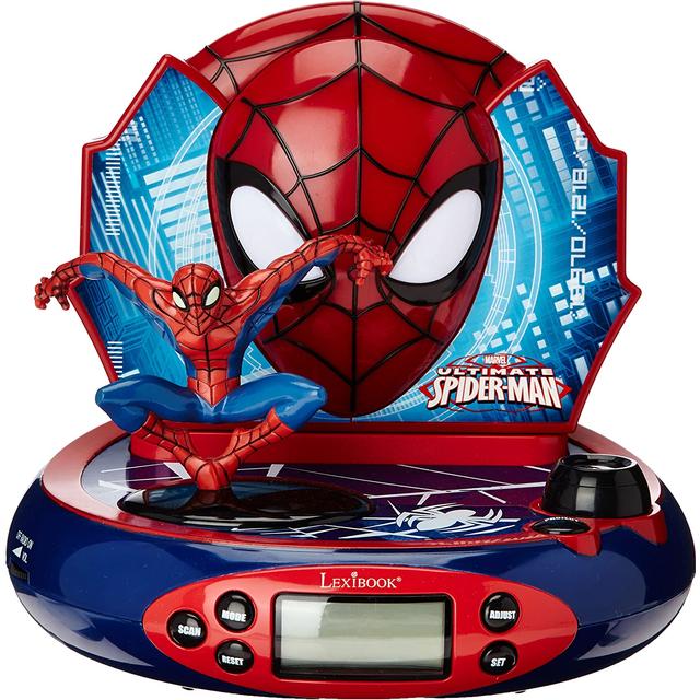 Marvel Spider-Man Projektorklokke Med Lyd - BEST I TEST 2023