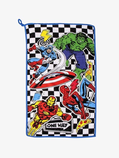 Marvel Avengers Toalettmappe med Håndkle & Hårbørste