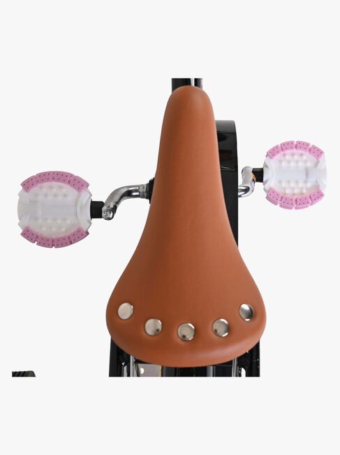 Volare Excellent Sykkel med Kurv 12 Tommer, Svart