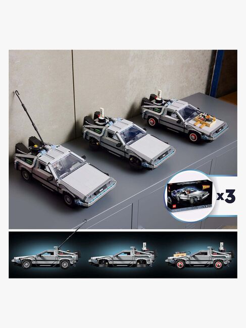 LEGO Icons 10300 Tidsmaskinen fra Tilbake til fremtiden