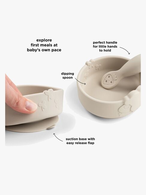 Done By Deer Sheepy Silikon Matsett Stick & Stay, Sand