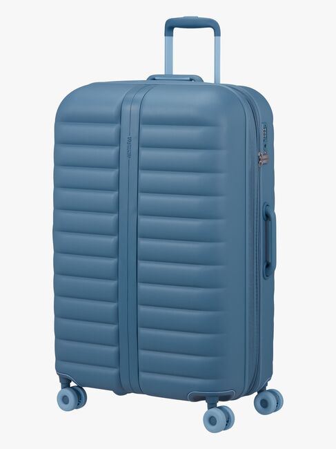 American Tourister Neovibe Spinner Koffert 96-106L, Steel Blue