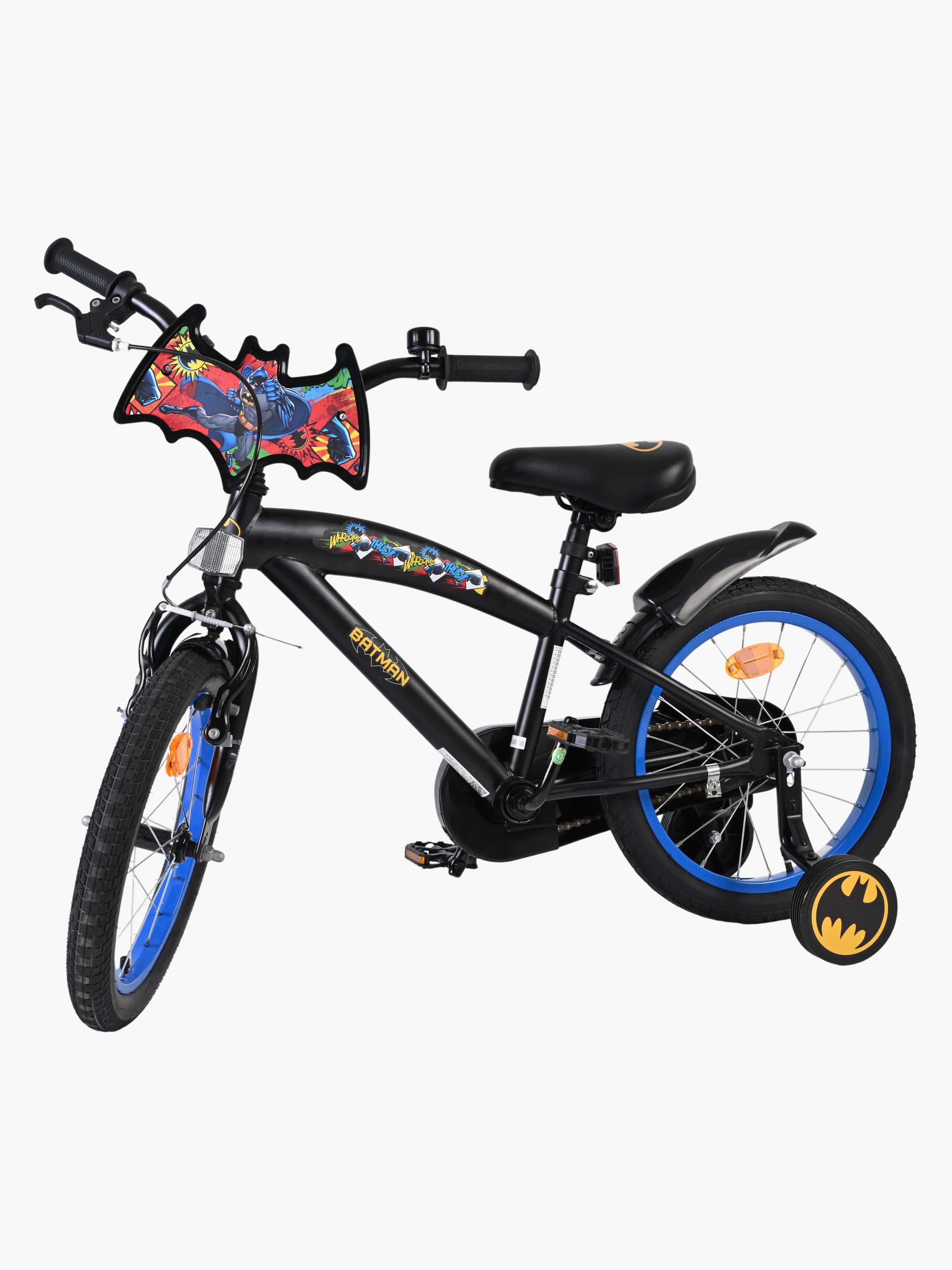 Batman Sykkel 16 Tommer - Barnesykler - Metall,Plast,Gummi