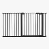 BabyDan Premier Sikkerhetsgrind + 9 Forlengelsesdeler 126-132,2 cm, Svart