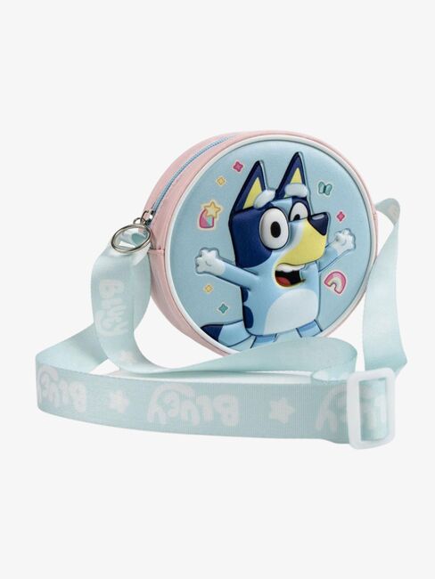 Bluey 3D Skulderveske, Blå