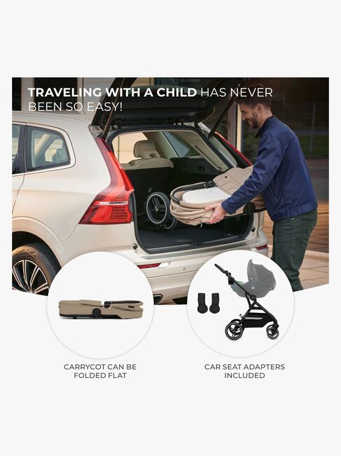 Kinderkraft YOXI 2-in-1 Duovogn, Sand Beige