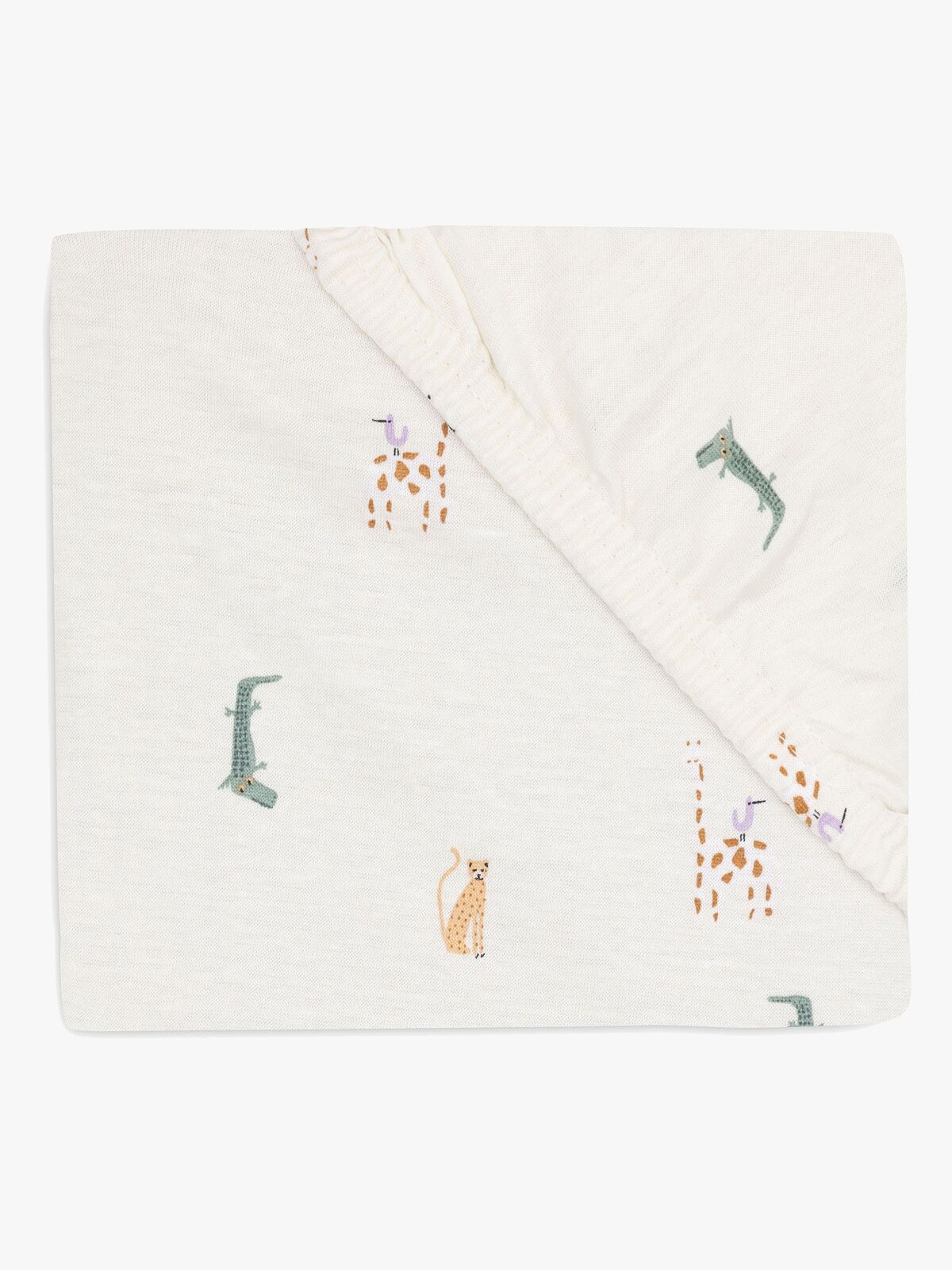 Jollein Stretchlaken 60x120, Jungle Jambo