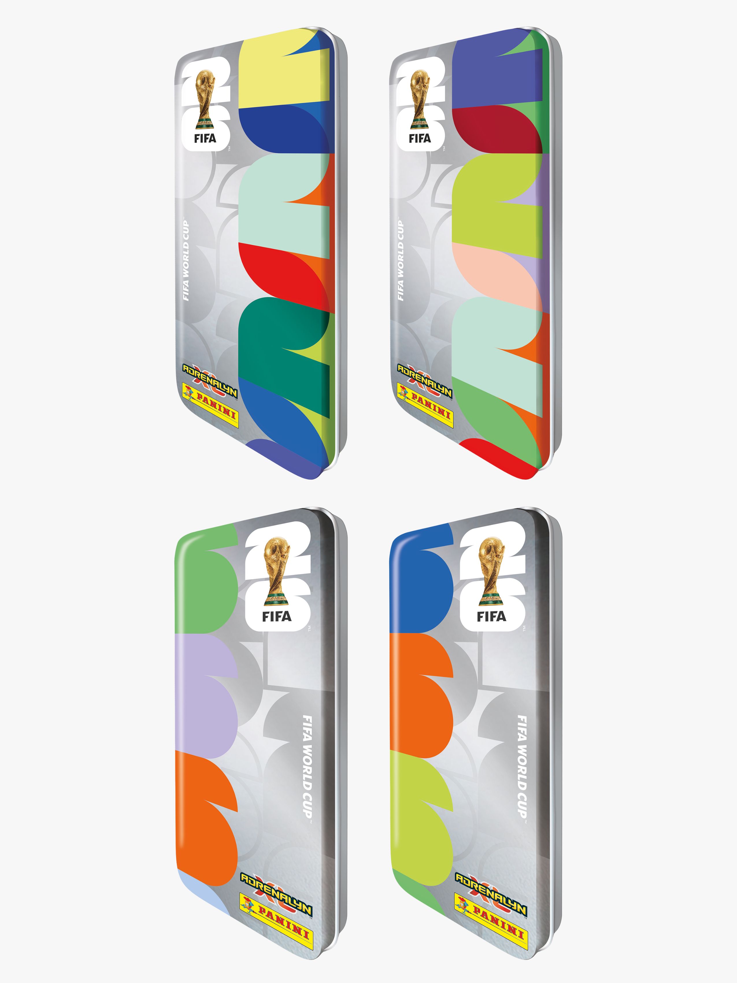Panini Adrenalyn XL FIFA World Cup 2026 Samlekort Pencil Tin Blandet - Kortspill & Memory - Metall
