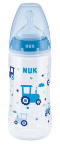 NUK First Choice+ 300 ml Tåteflaske, Blå