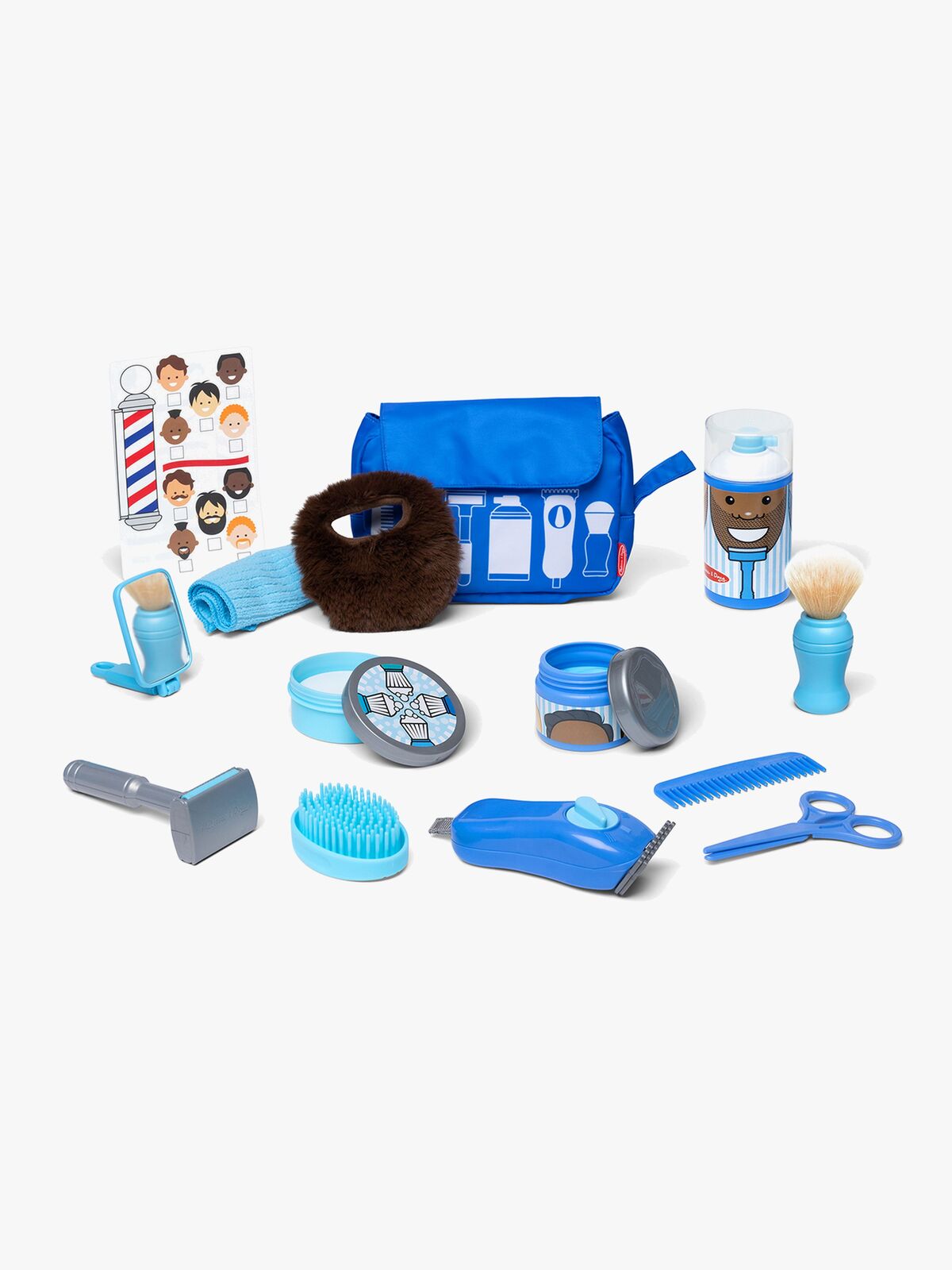 Melissa & Doug Barbersalong Lekesett
