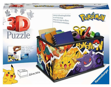 Ravensburger 3D-puslespill Storage Box Pokémon 216 Brikker