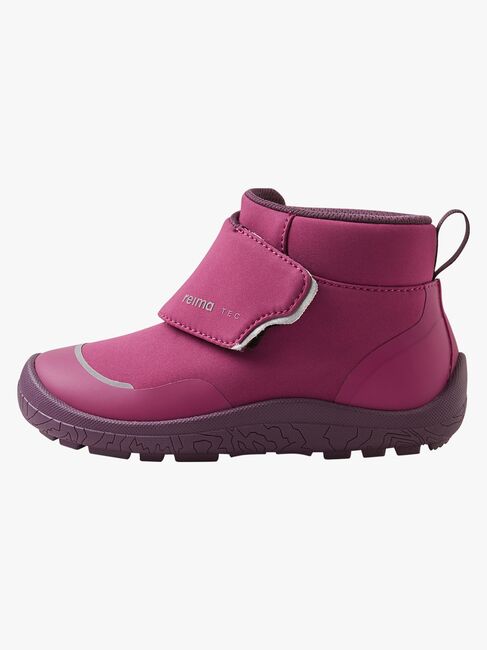 Reima Hyppii Barefoot WP Sneakers, Cool Burgundy