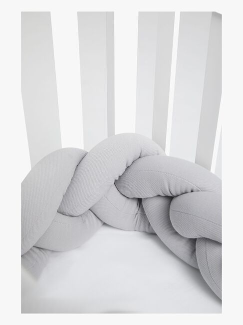 Alice & Fox ALEAH Flettet Sengekant 200cm, Light Grey