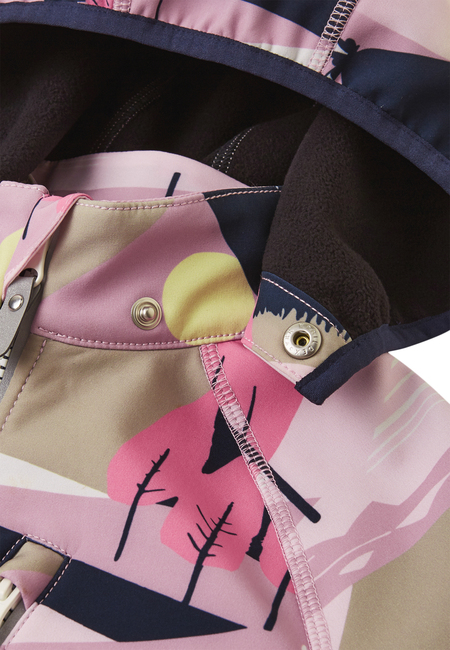 Reima Vantti Softshelljakke, Grey Pink
