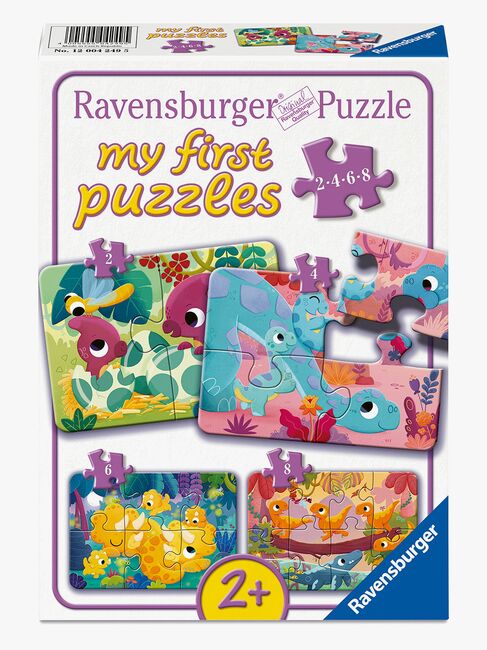 Ravensburger My First Puzzles Puslespill Dinosaurer 4-in-1