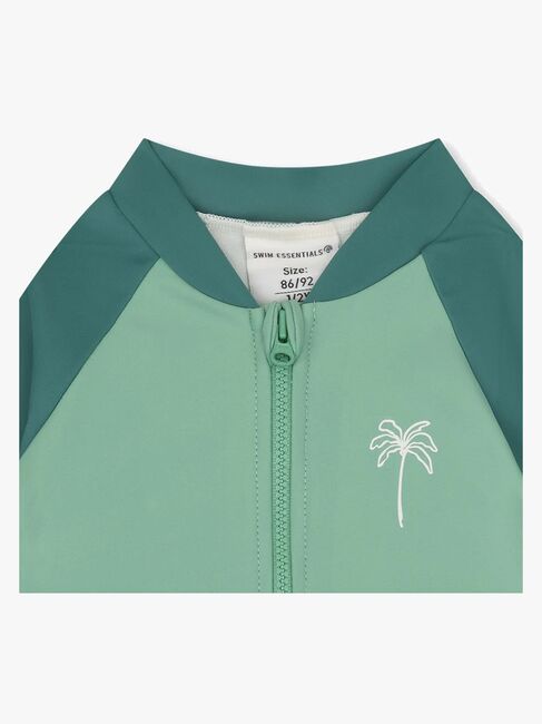 Swim Essentials UV-Drakt, Feeling Beachy Green