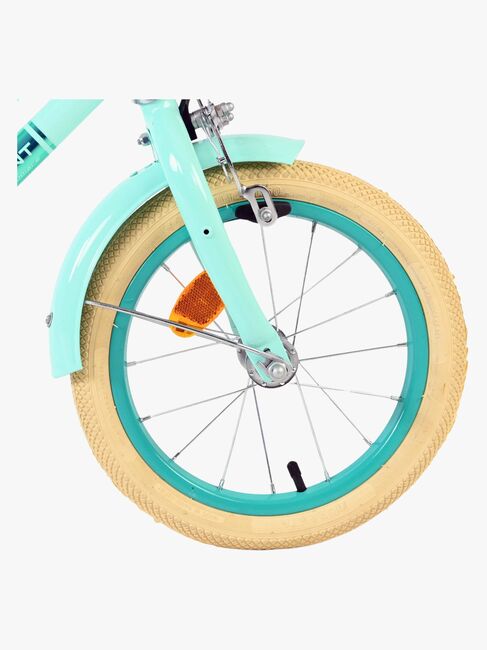 Volare Excellent Sykkel med Kurv 14 Tommer, Grønn