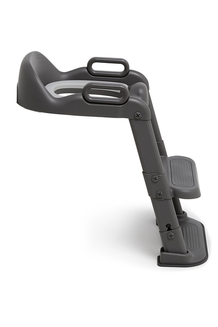 Beemoo CARE Assist Toalettsete med Stige, Deep Grey