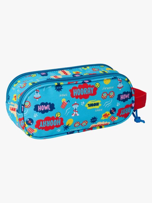 Paw Patrol 3D Dobbeltpennal, Lyseblå