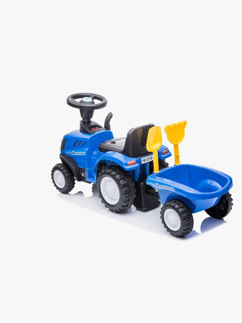 New Holland Gåbil med Tilhenger, Blå