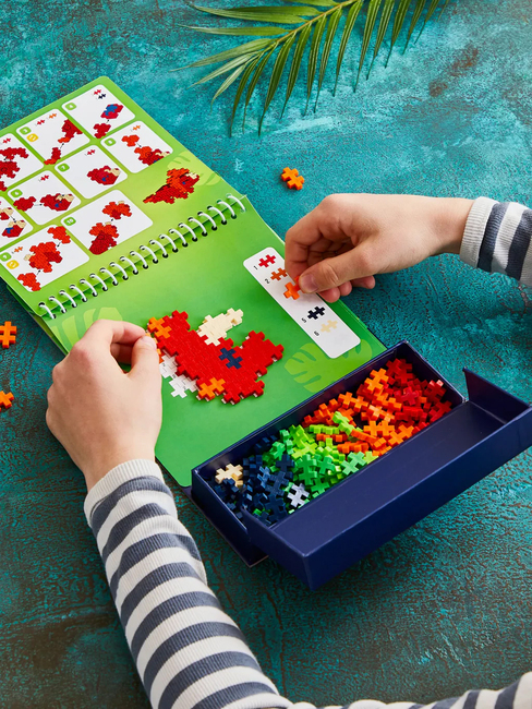 Plus-Plus Activity Pad Dino Byggesett