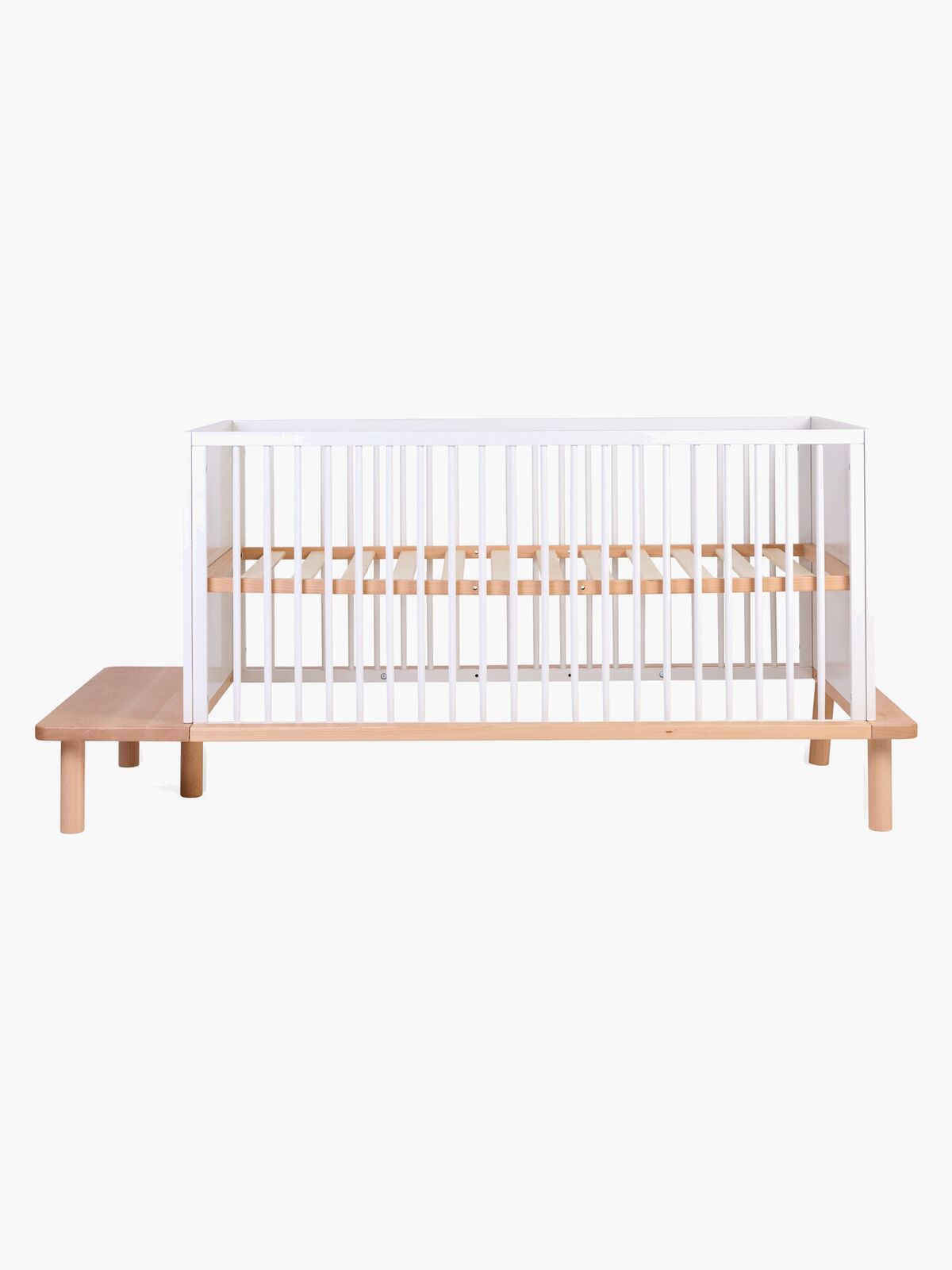 Childhome Evobed Sprinkelseng 70x140, Hvit