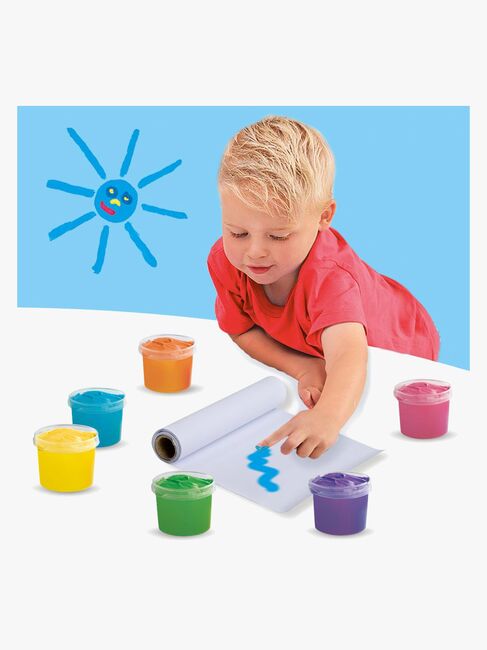 SES Creative Fingermaling Mega 6-Pakk
