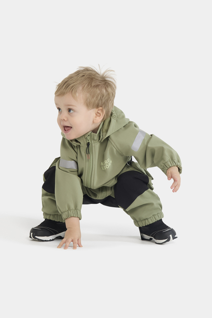 Nordbjörn Björnholmen Softshelldress, Grønn