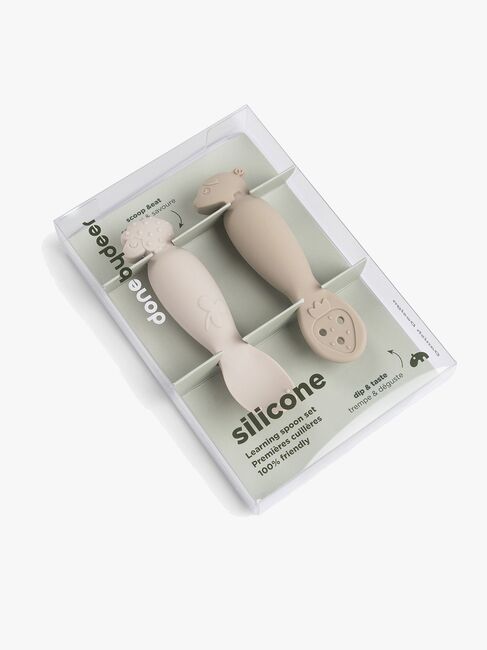 Done By Deer Tiny Farm Skjeer 2-Pakk, Sand