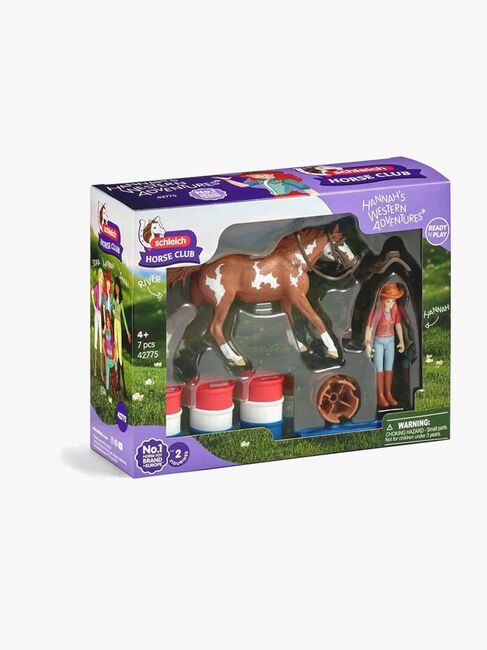 Schleich 42775 Horse Club Hannah's Western Adventures Lekesett