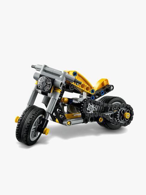 LEGO Technic 42225 Gul motorsykkel