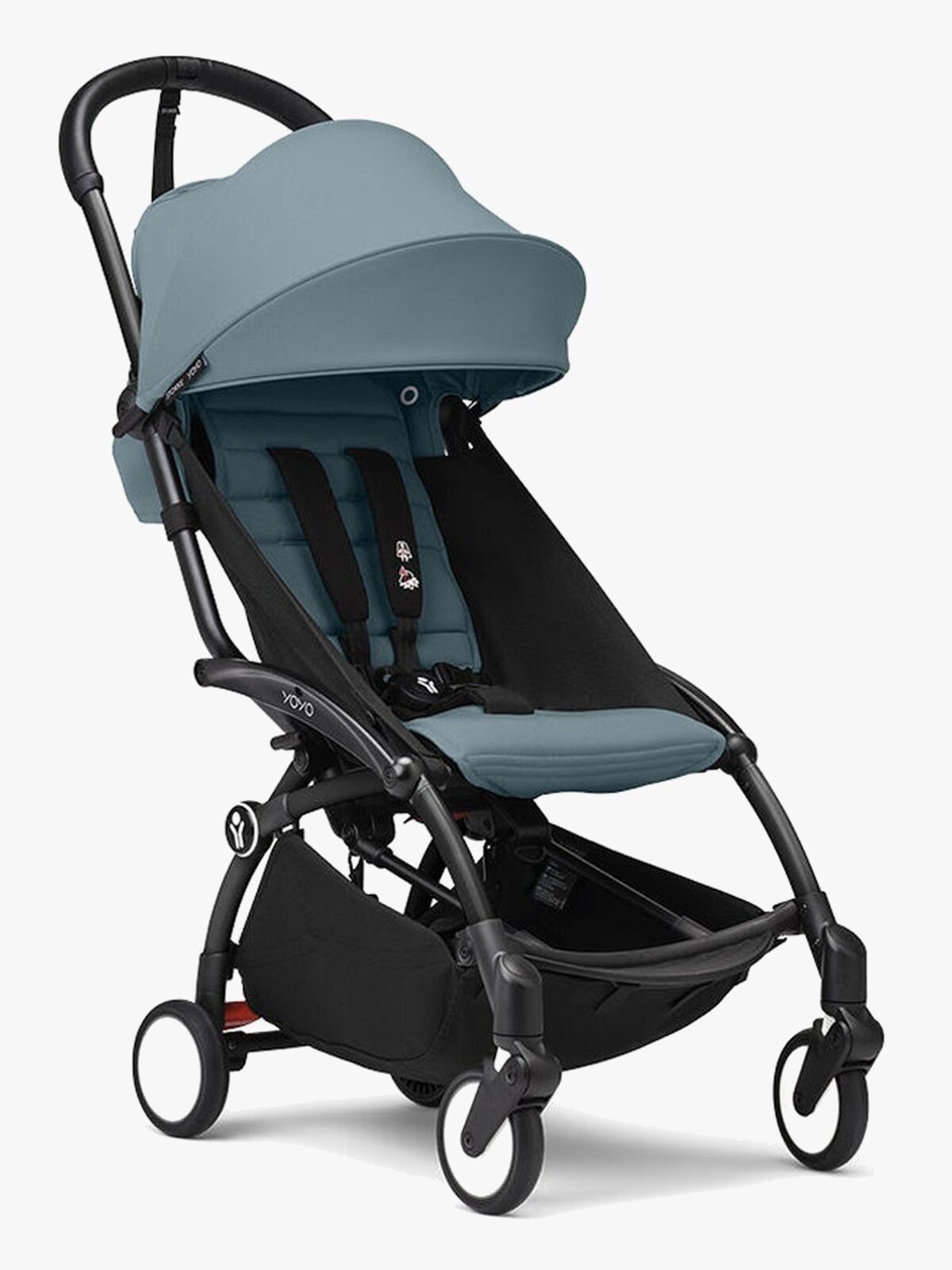 Stokke YOYO 3 Sportsvogn 6+, Aqua/Black