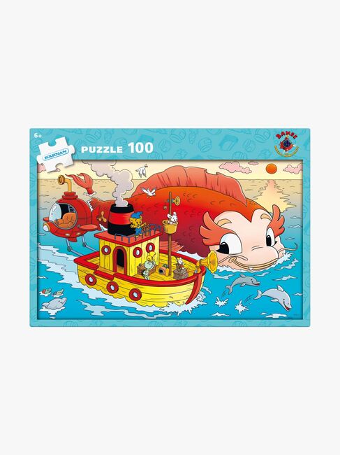 Egmont Kärnan Trepuslespill Bamse og Havets Hemmelighet 100 Brikker