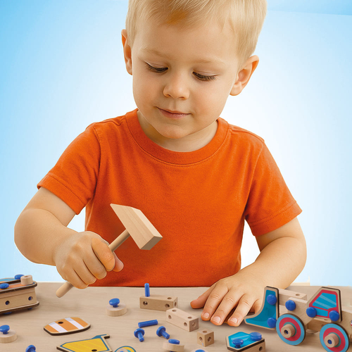 SES Creative Brix Junior Snekkersett Arbeidskjøretøy