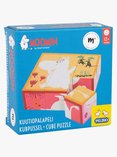 Mummitrollet Kubepuslespill 9 deler