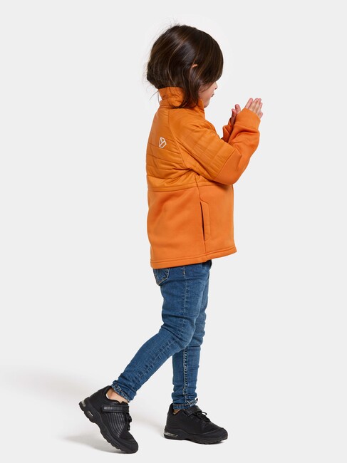 Didriksons Filur Hybridjakke, Orange Jam