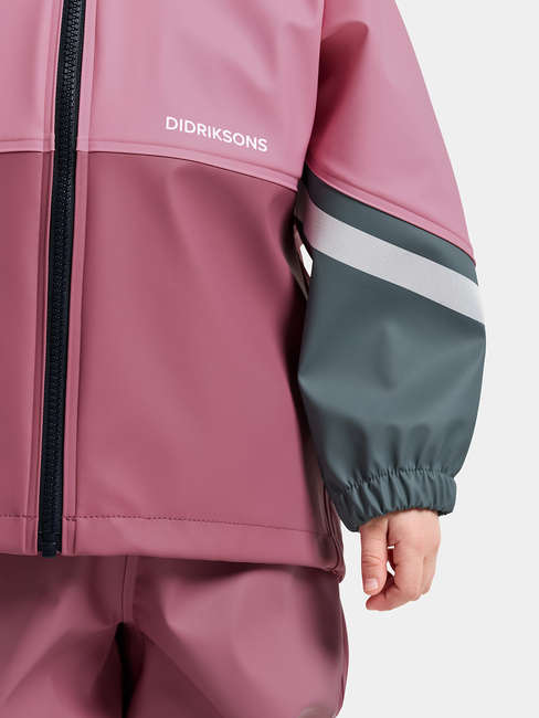 Didriksons Waterman Regnsett, Light Heather Pink