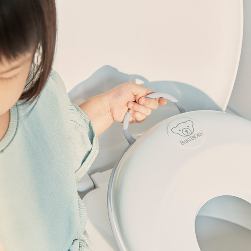 BabyBjörn Toalettsete, Hvit/Grå