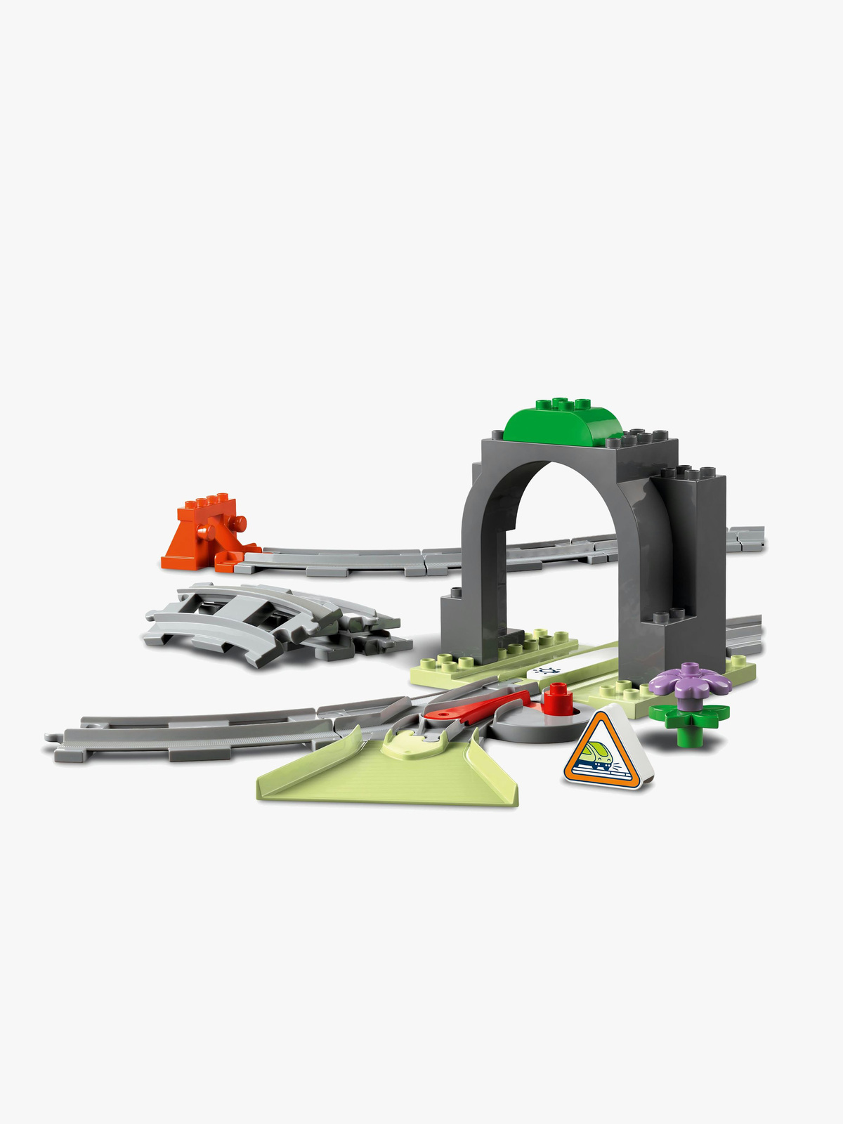 LEGO DUPLO Town 10425 Utvidelsessett med togtunnel og skinner