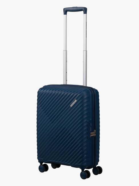 American Tourister Diablast Spinner Koffert 35L, Darkwave Blue