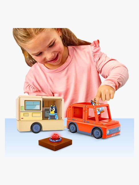 Tile Town Bluey Magnetisk Byggesett Campingvognsett