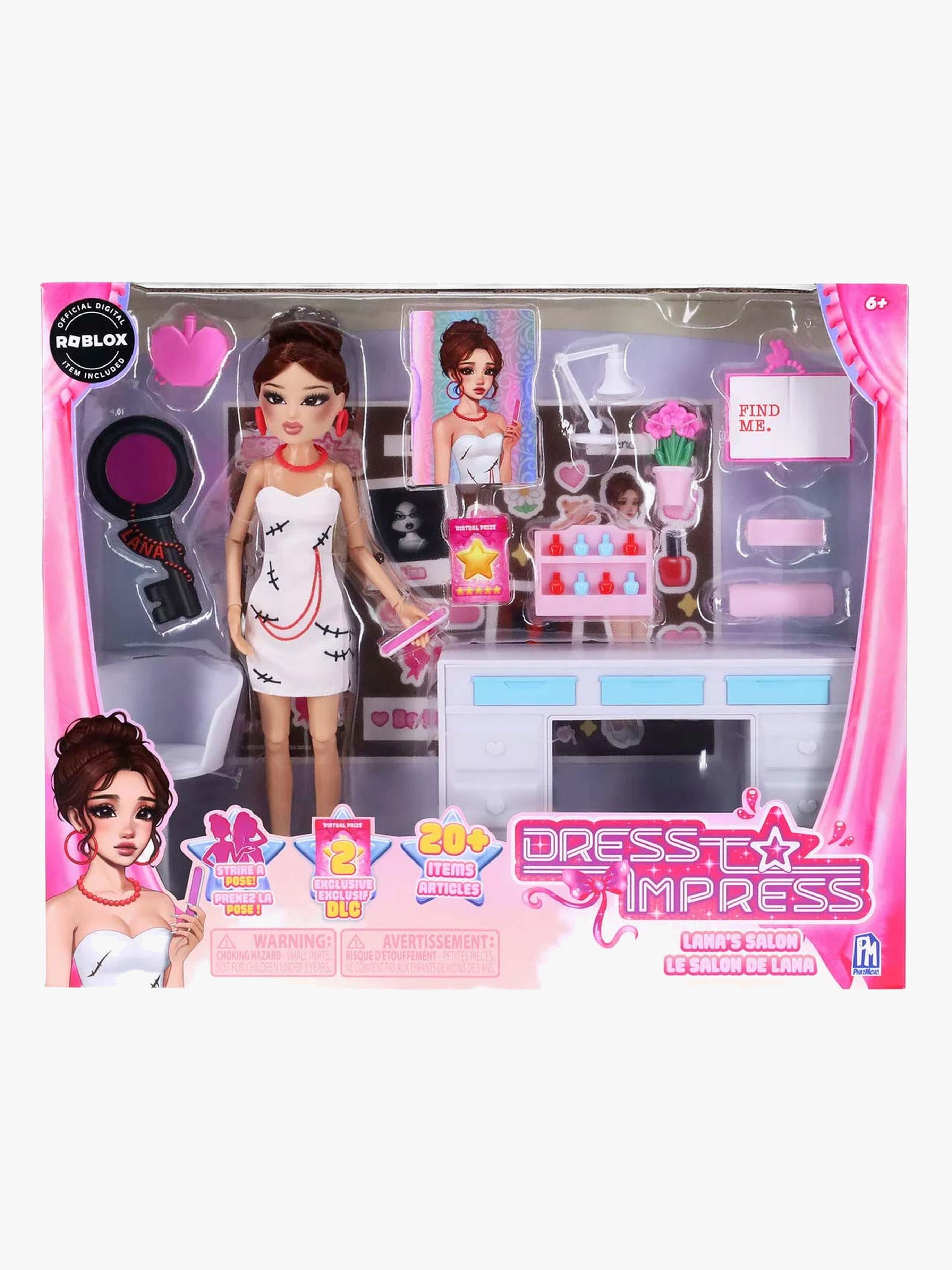 Roblox Dress to Impress Lekesett Deluxe Lana - Motedukker & Tilbehør