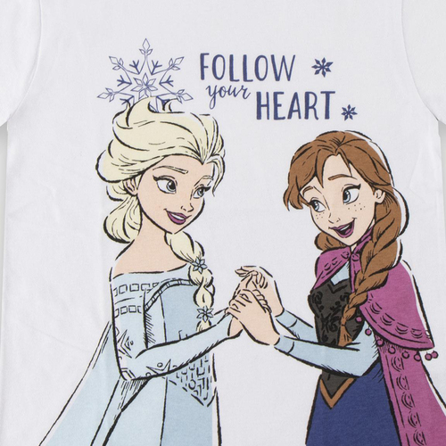 Disney Frozen T-skjorte, Hvit